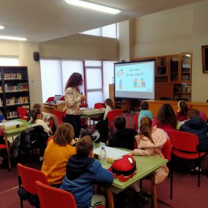 Το Β1’ του 4ου Δημοτικού Σχολείου Πύργου "ταξίδεψε" στη βιβλιοθήκη μας! 6 Το Β1’ του 4ου Δημοτικού Σχολείου Πύργου "ταξίδεψε" στη βιβλιοθήκη μας!