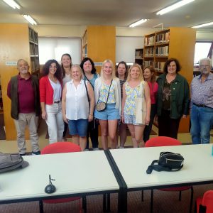 Επίσκεψη βιβλιοθηκονόμων από τη Λετονία στη Βιβλιοθήκη Πύργου 4 Επίσκεψη βιβλιοθηκονόμων από τη Λετονία στη Βιβλιοθήκη Πύργου