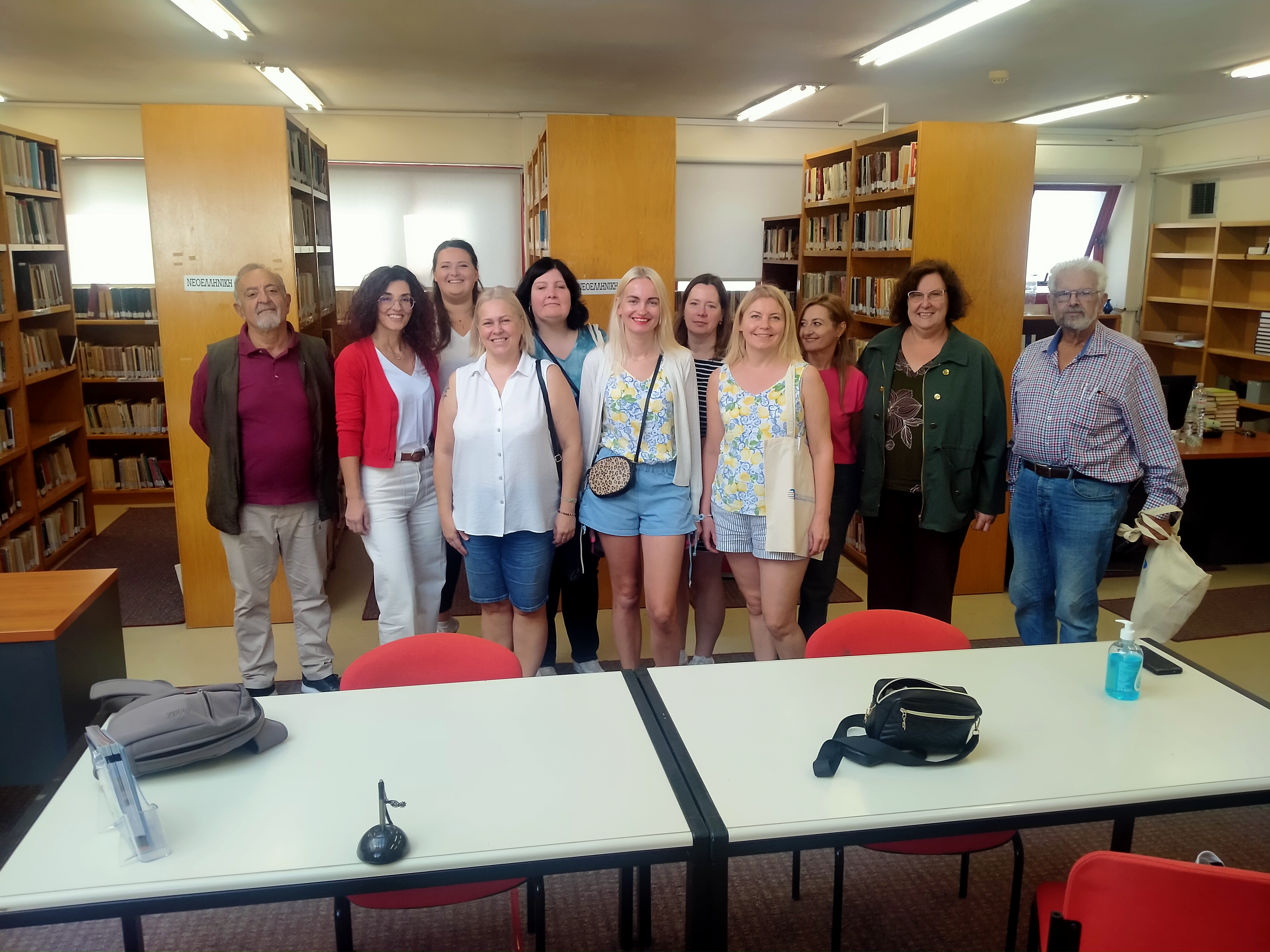 Επίσκεψη βιβλιοθηκονόμων από τη Λετονία στη Βιβλιοθήκη Πύργου 1 Επίσκεψη βιβλιοθηκονόμων από τη Λετονία στη Βιβλιοθήκη Πύργου